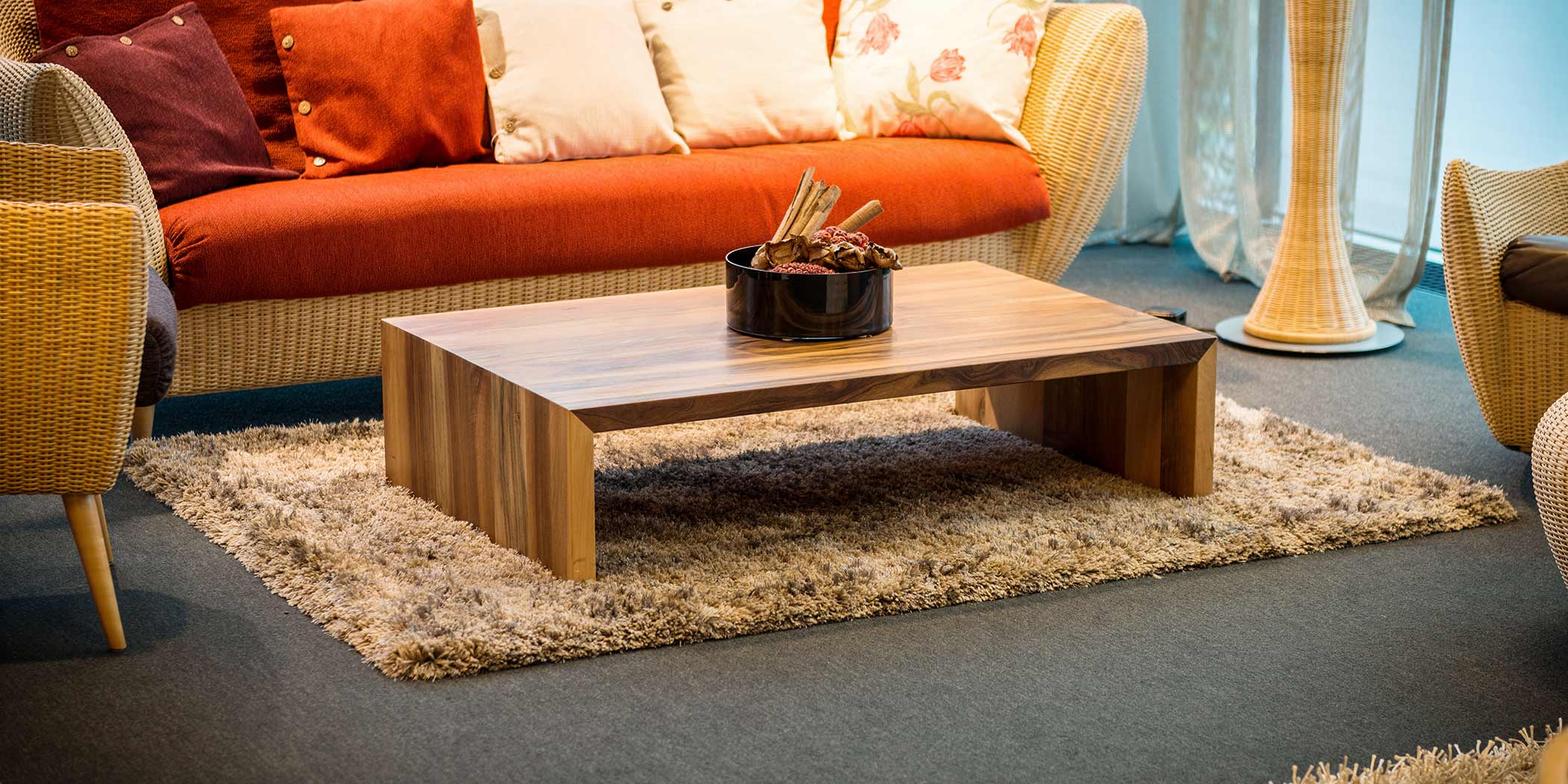 Salontisch aus Massivholz von Fanger Design
